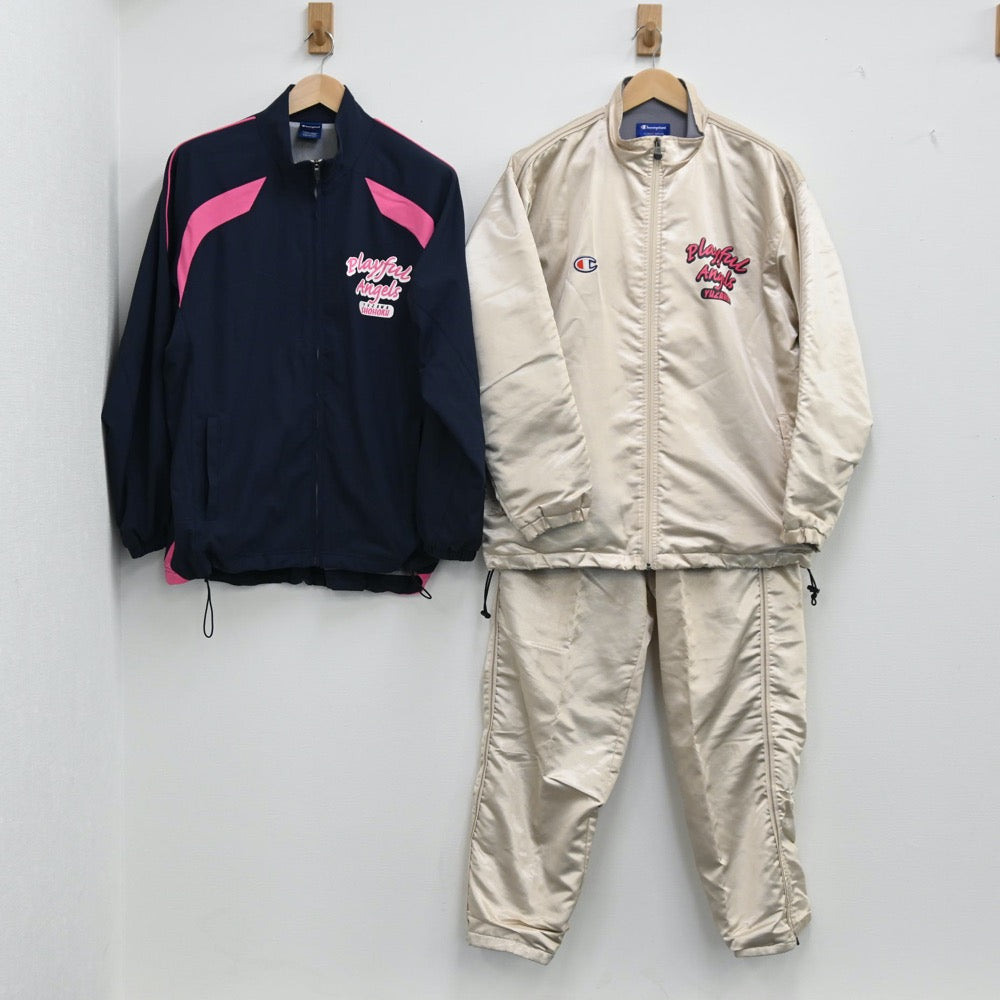 【中古】秋田 秋田県立湯沢翔北高校 女子制服 3点（ジャージ 上・ジャージ 上・ジャージ 下）sf001907