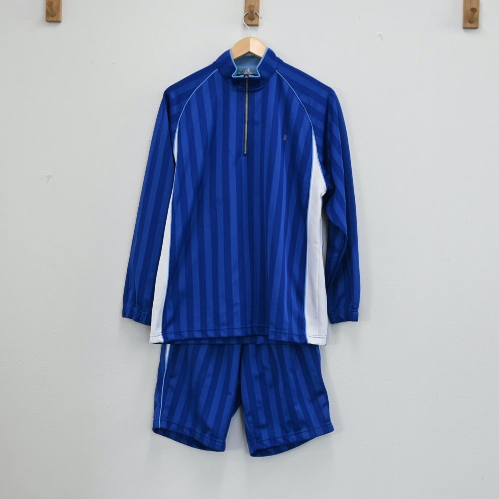 【中古】千葉県 八幡東中学校 女子制服 2点（ジャージ 上・ジャージ 下）sf001916