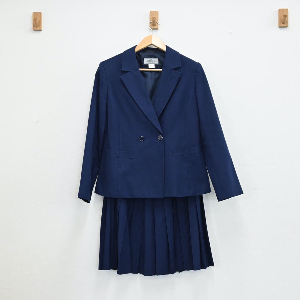 【中古】愛知県 富田高校 女子制服 2点（ブレザー・スカート）sf001936