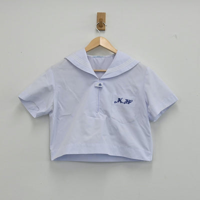 【中古】兵庫県 加古川東高校 女子制服 2点（セーラー服）sf001955