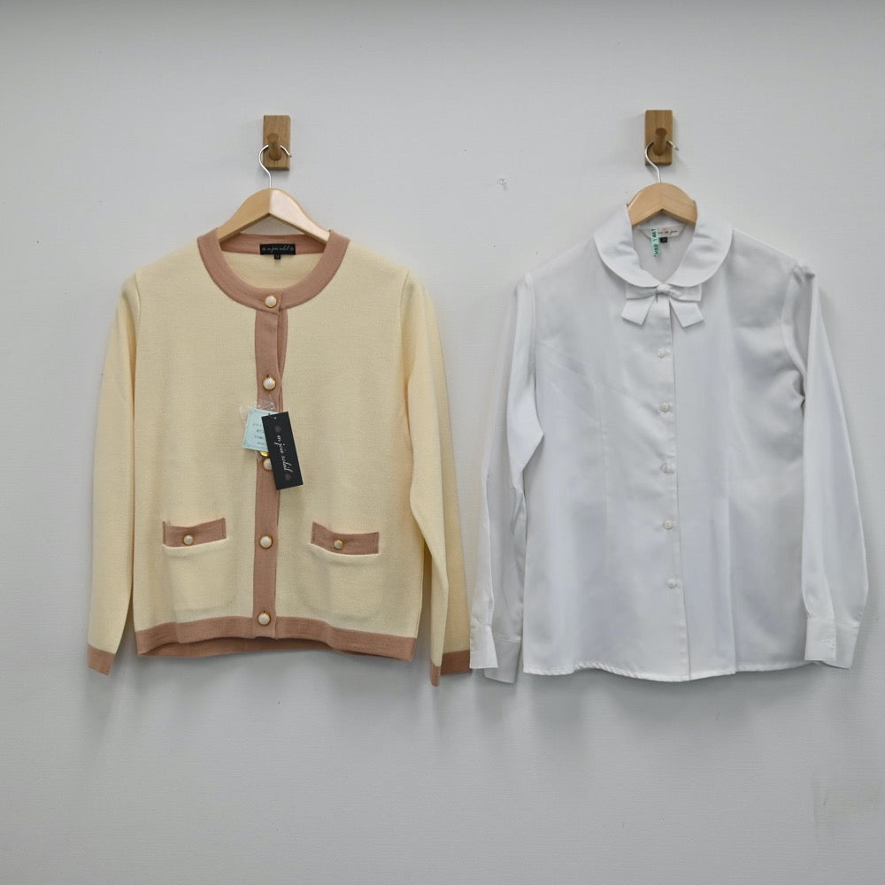 【中古】看護服 クリニック受付制服 4点 sf001966