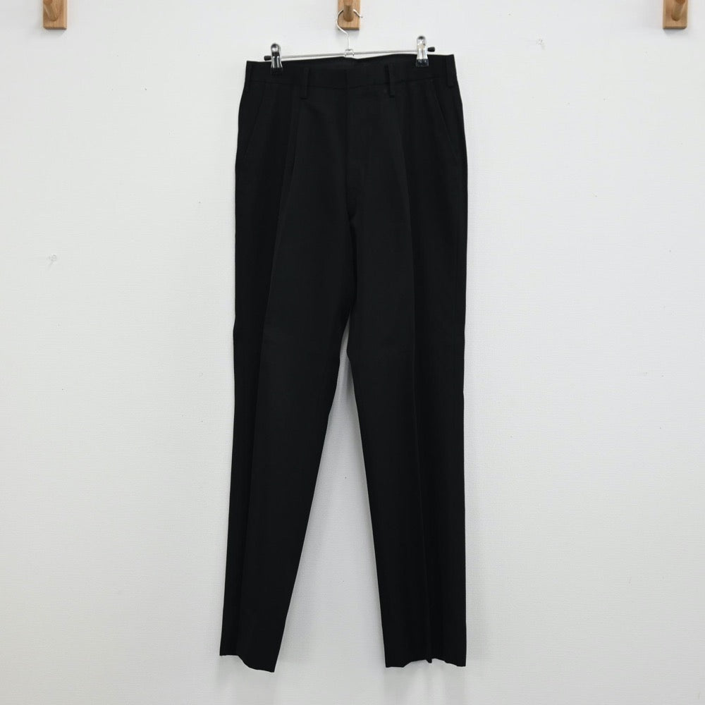【中古】群馬県 群馬県立前橋高等学校 男子制服 2点（ズボン）sf001971
