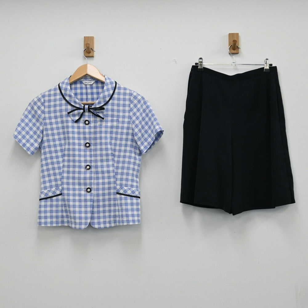 【中古】看護服 クリニック受付制服 2点 sf001974