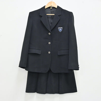 【中古】静岡 静岡県立清水南高等学校 女子制服 3点（ブレザー・シャツ・スカート）sf001991