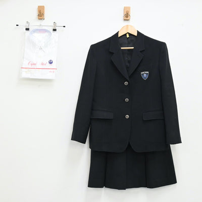 【中古】静岡 静岡県立清水南高等学校 女子制服 3点（ブレザー・シャツ・スカート）sf001991