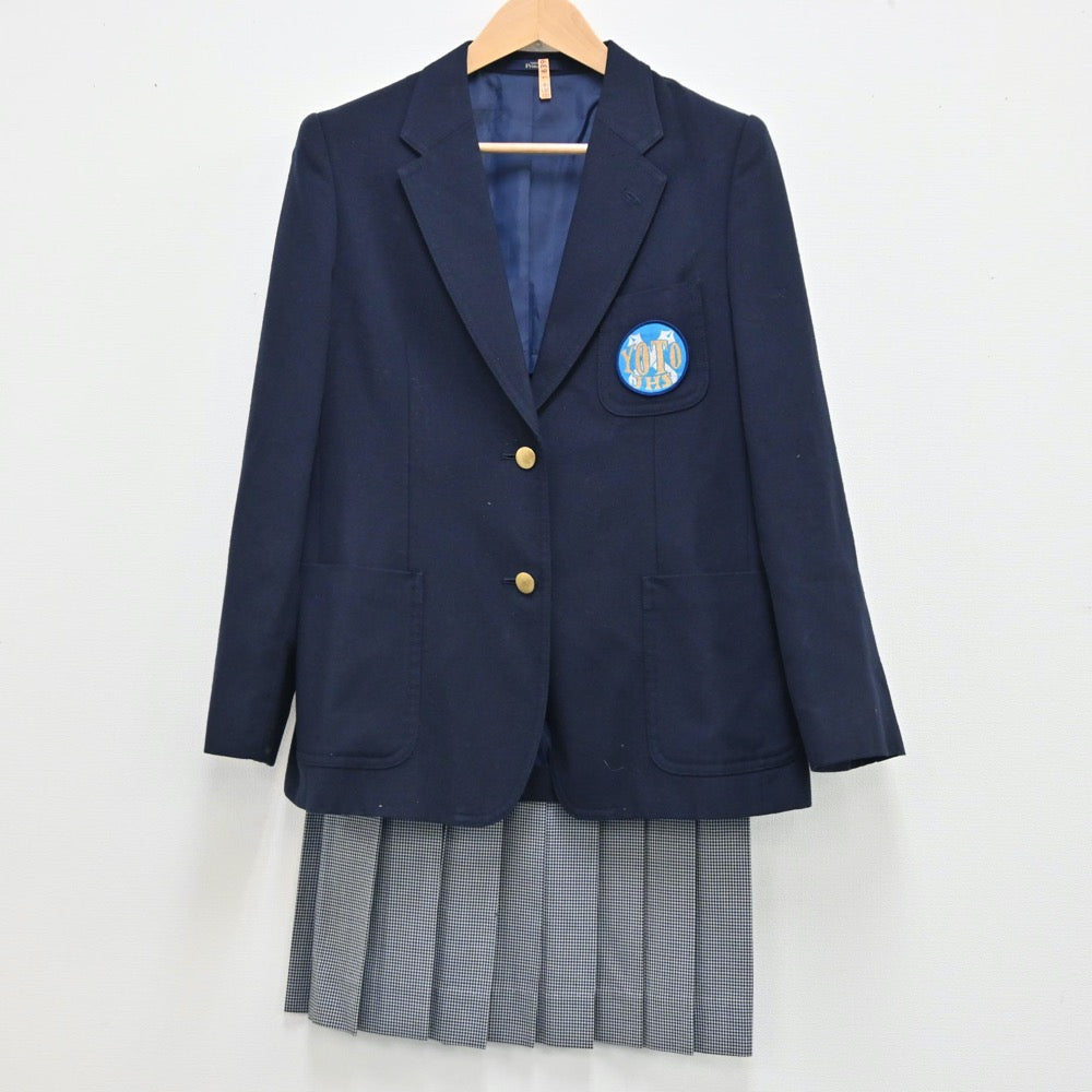 【中古】栃木 宇都宮市立陽東中学校 女子制服 2点（ブレザー・スカート）sf001994