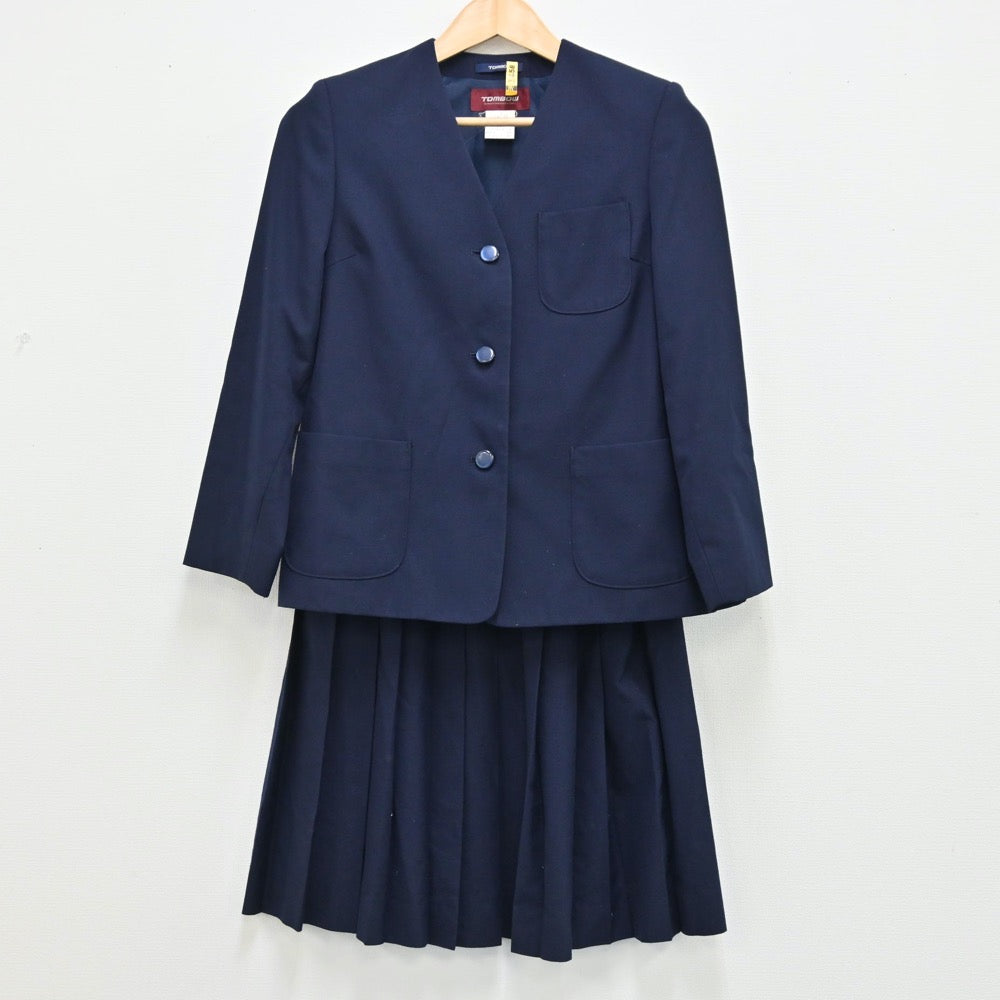 【中古】千葉県 佐倉市立志津中学校 女子制服 3点（ブレザー・ベスト・スカート）sf002003
