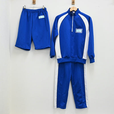 【中古】栃木県 高根沢高等学校 女子制服 3点（ジャージ 上・体操服 下・ジャージ 下）sf002005