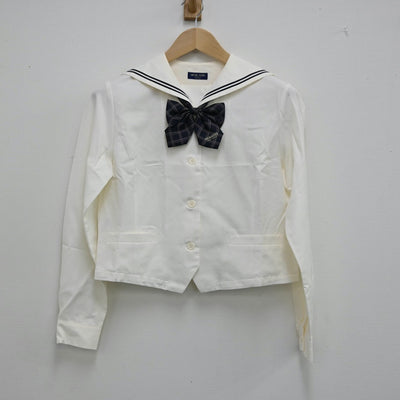 【中古】愛知県 桜花学園高等学校 女子制服 3点（シャツ・ニット）sf002018