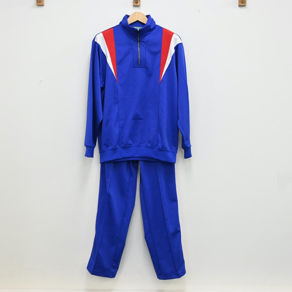 【中古】埼玉県 栄東高校 男子制服 3点（ジャージ 上・ジャージ 下・体操服 下）sf002050