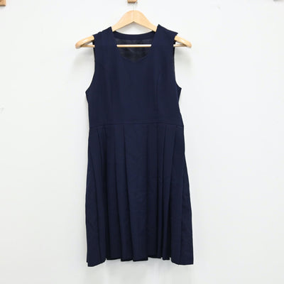 【中古】神奈川 聖園女学院 女子制服 1点（ジャンパースカート）sf002055