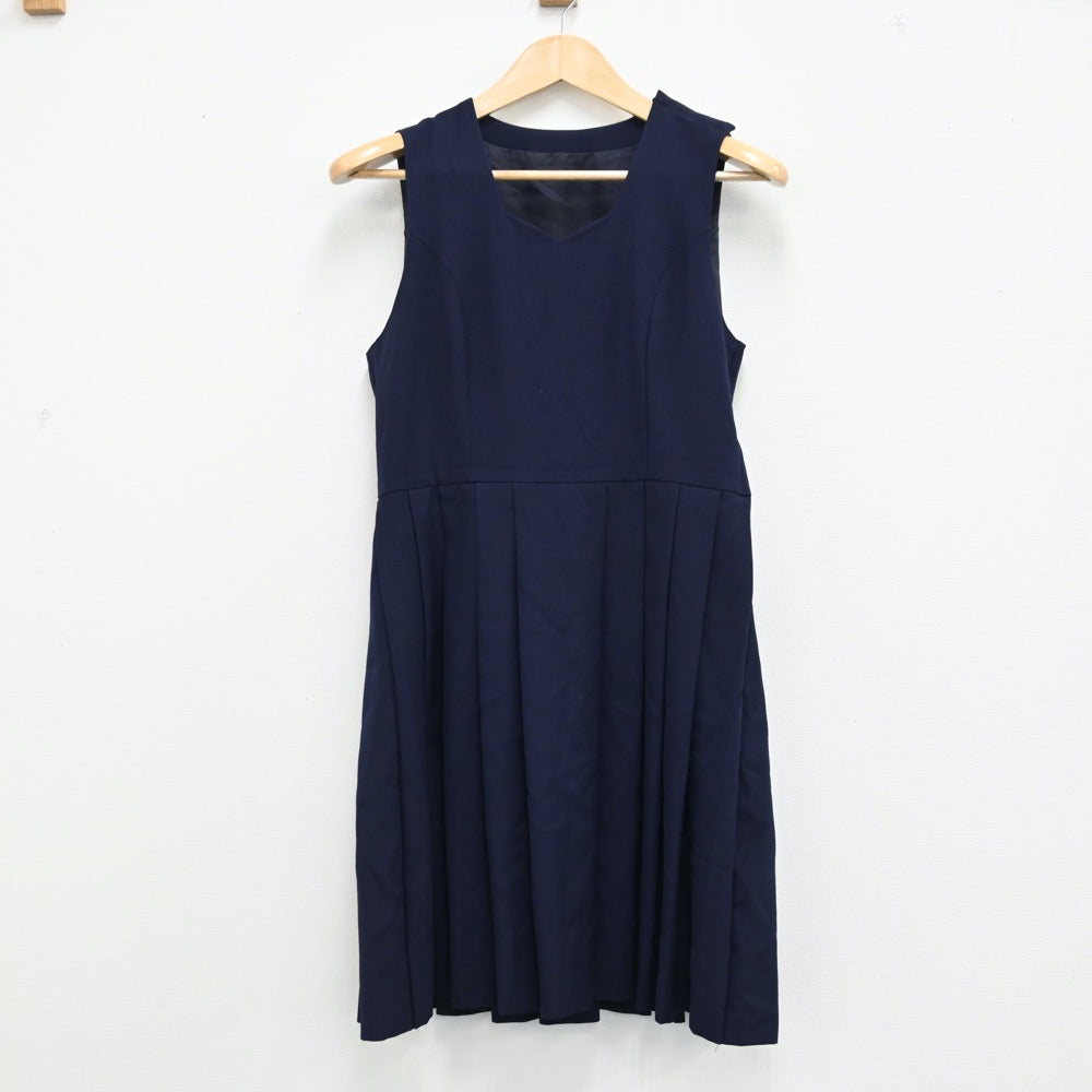 【中古】神奈川 聖園女学院 女子制服 1点（ジャンパースカート）sf002055