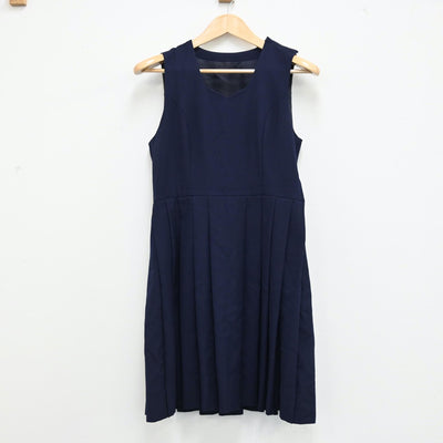 【中古】神奈川 聖園女学院 女子制服 1点（ジャンパースカート）sf002055