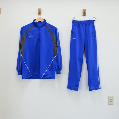 【中古】埼玉県 坂戸中学校 女子制服 2点（ジャージ 上・ジャージ 下）sf002063