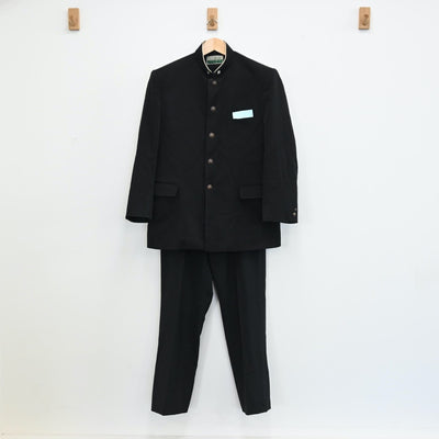 【中古】愛知県 豊南中学校 男子制服 2点（学ラン・ズボン）sf002074