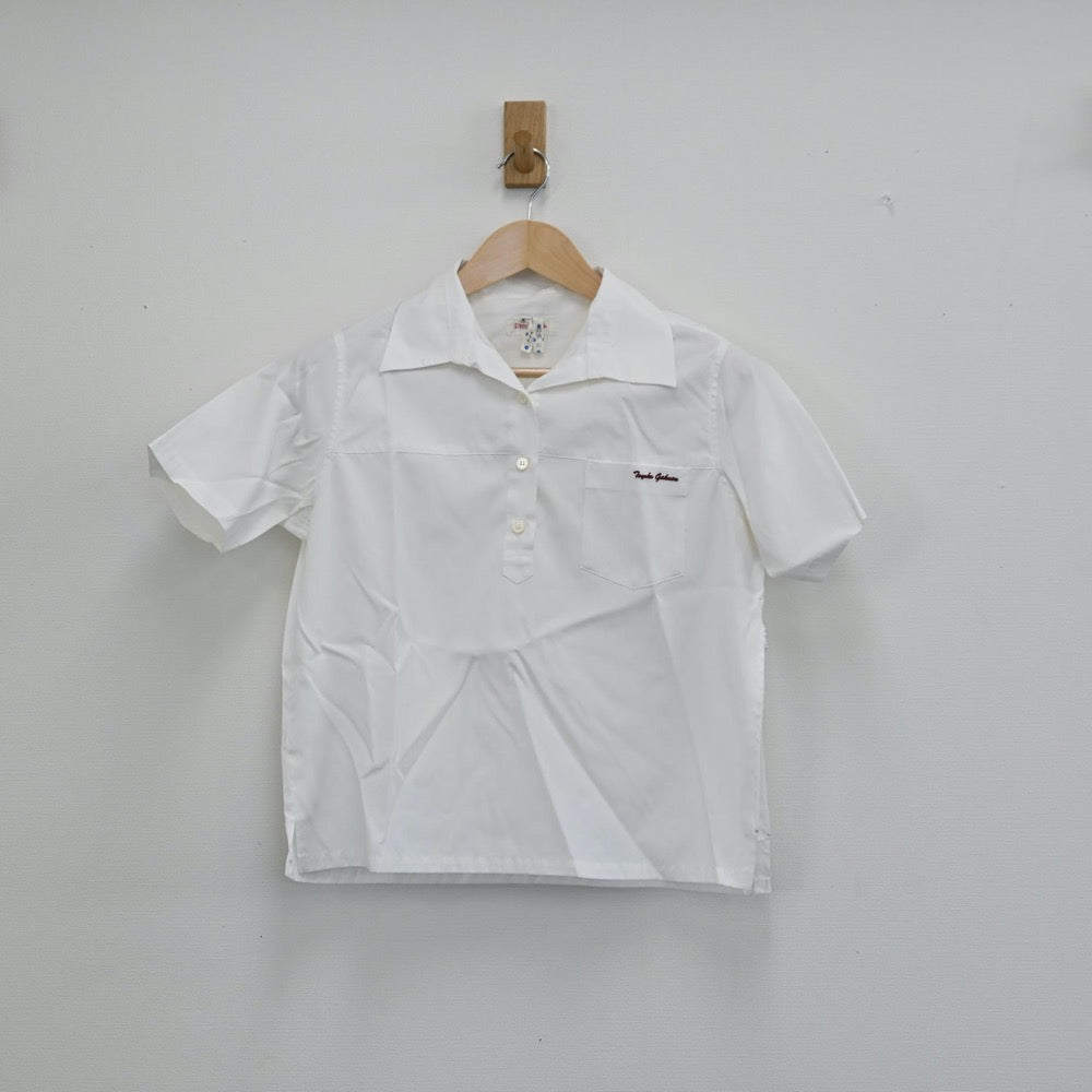 【中古】東京都 東横学園 女子制服 2点（ブレザー・シャツ）sf002082