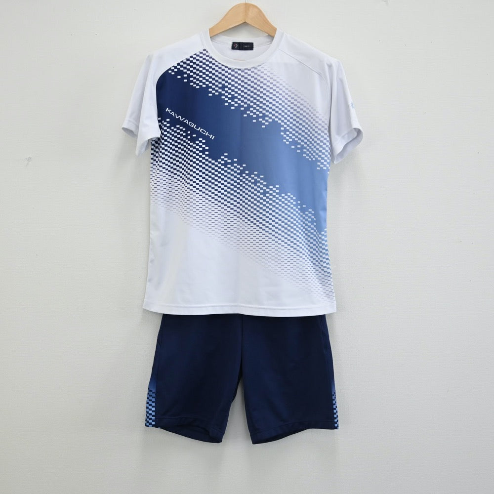 【中古】埼玉県 川口市立高等学校 男子制服 3点（ジャージ 上・体操服 上・体操服 下）sf002121