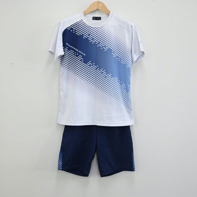【中古】埼玉県 川口市立高等学校 男子制服 3点（ジャージ 上・体操服 上・体操服 下）sf002121