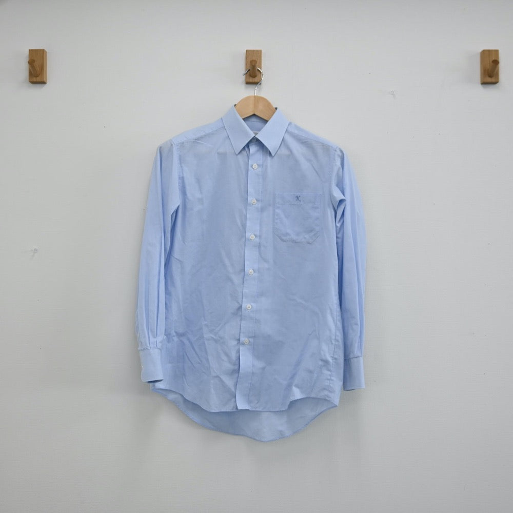 【中古】埼玉県 川口市立高等学校 男子制服 3点（ブレザー・シャツ・ズボン）sf002122