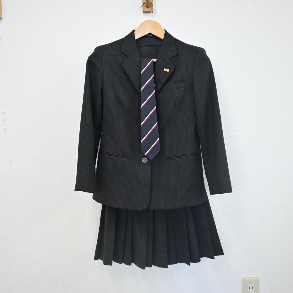 【中古】平塚江南高等学校 女子制服 4点（ブレザー・スカート・スカート）sf002148