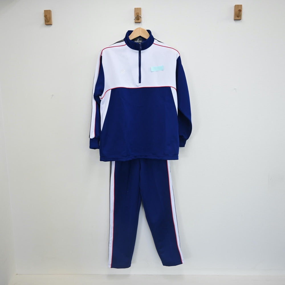 【中古】千葉 千葉県立犢橋高等学校 女子制服 2点（ジャージ 上・ジャージ 下）sf002149