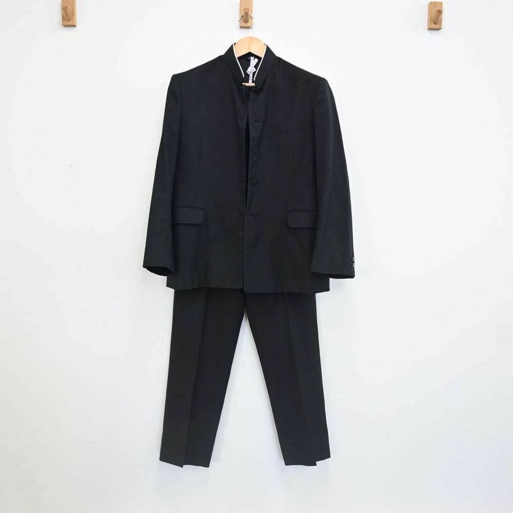 【中古】神奈川 神奈川県立鶴見高校 男子制服 7点（学ラン・ズボン）sf002169