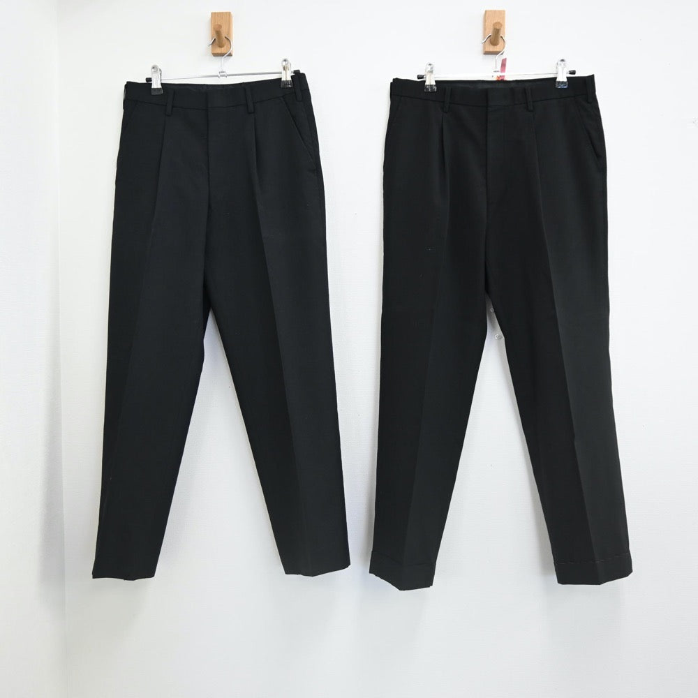 【中古】神奈川 神奈川県立鶴見高校 男子制服 2点（ズボン・ズボン）sf002183
