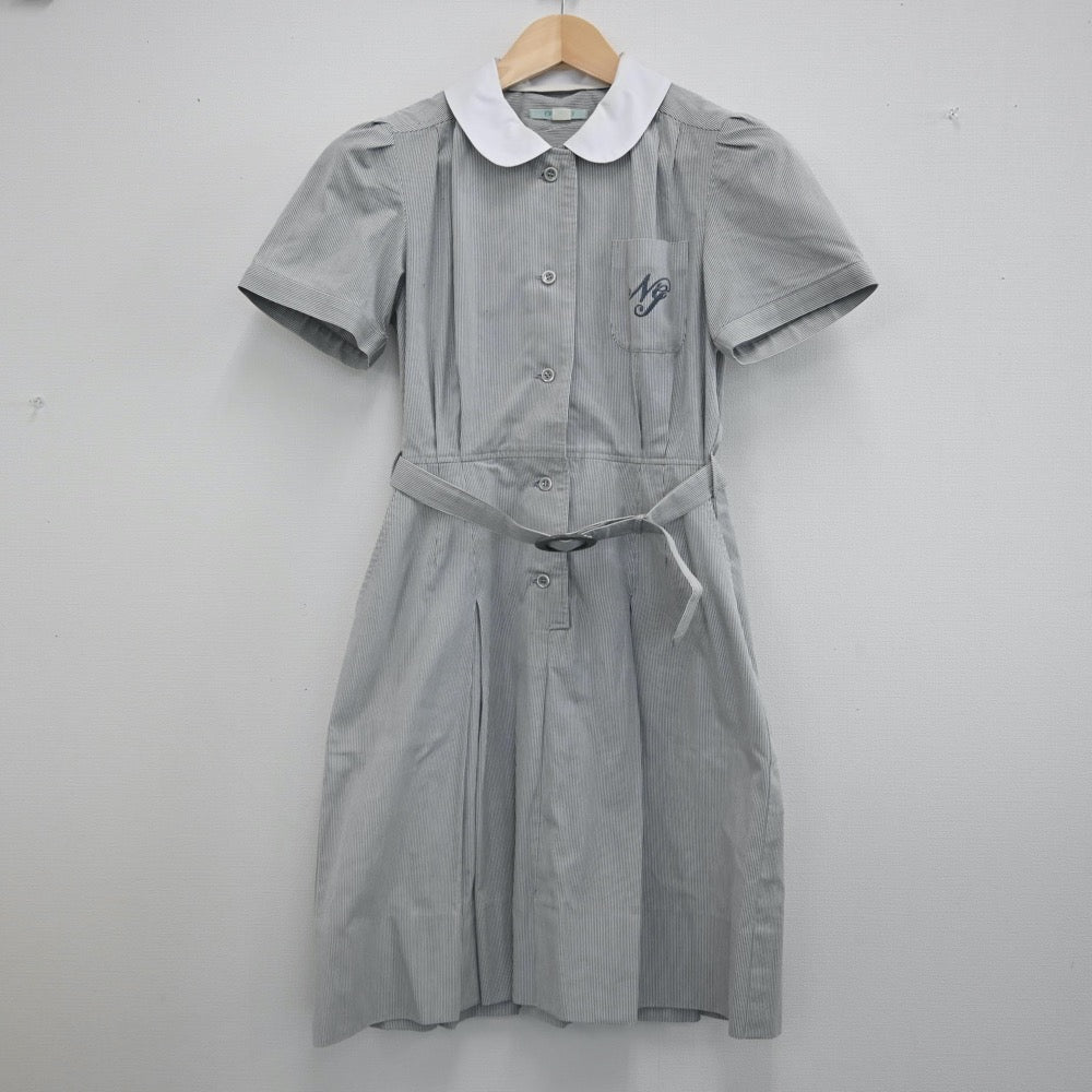 【中古】兵庫 仁川学院高校 女子制服 1点（ジャンパースカート）sf002188