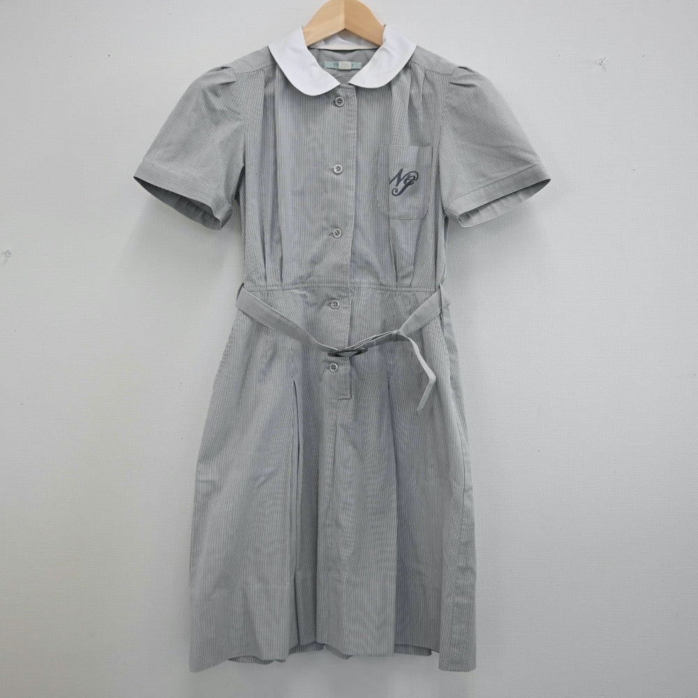 【中古】兵庫 仁川学院高校 女子制服 1点（ジャンパースカート）sf002189