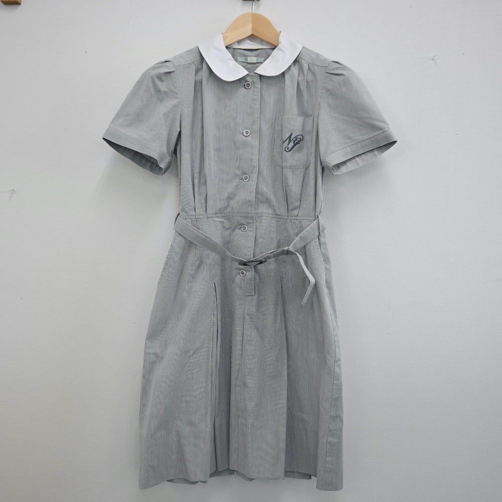 【中古】兵庫 仁川学院高校 女子制服 1点（ジャンパースカート）sf002189