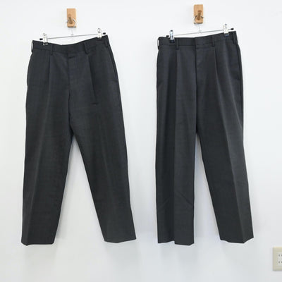 【中古】東京都 横山中学校 男子制服 4点（ブレザー・ズボン・ズボン）sf002201