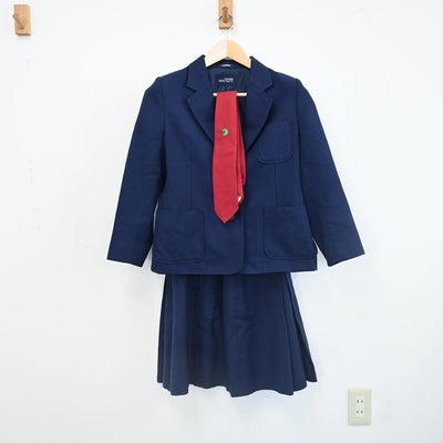 【中古】東京都 成瀬台中学校 女子制服 3点（ブレザー・スカート）sf002226