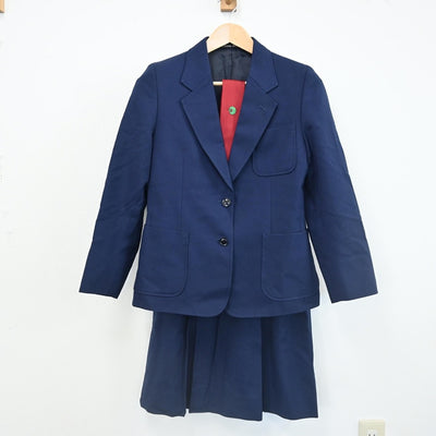 【中古】東京都 成瀬台中学校 女子制服 3点（ブレザー・スカート）sf002227