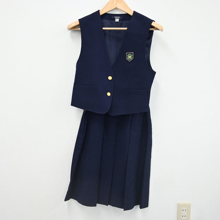 中古制服】岐阜県 岐阜女子高等学校 女子制服 4点（ブレザー・ベスト・スカート）sf002257【リサイクル学生服】 | 中古制服通販パレイド