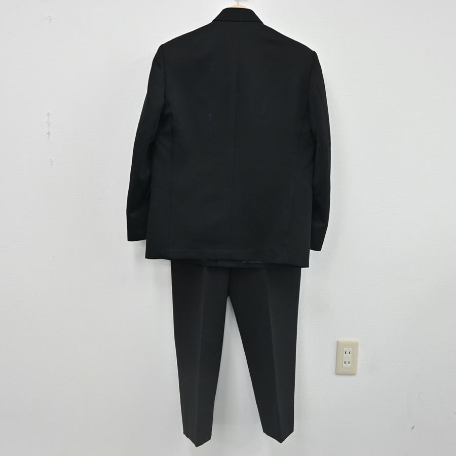 【中古】京都府 男山第二中学校 男子制服 2点（学ラン・ズボン）sf002260