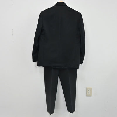【中古】京都府 男山第二中学校 男子制服 2点（学ラン・ズボン）sf002260