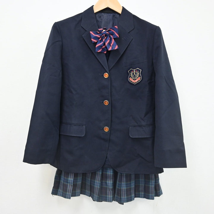 中古制服】滋賀県 安曇川高等学校 女子制服 3点（ブレザー