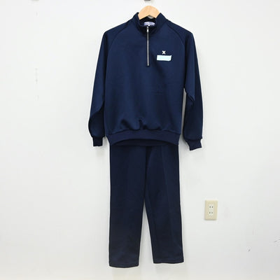 【中古】東京都 慶應義塾女子高等学校 女子制服 4点（ジャージ 上・ジャージ 下・体操服 下）sf002276