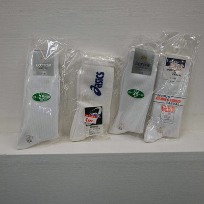 【中古】その他 学校名不明　新品靴下 4点 sf002303
