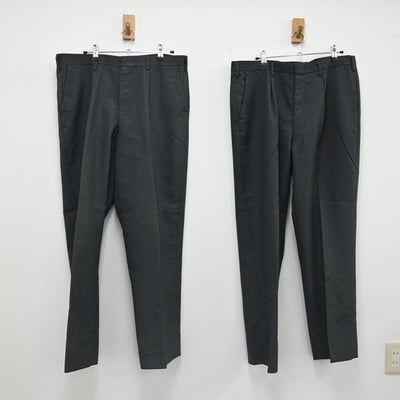 【中古】神奈川県 横浜市立矢向中学校 男子制服 4点（ブレザー・ズボン・ズボン）sf002328