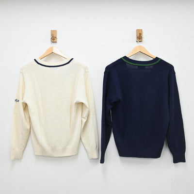 【中古】埼玉県 埼玉県立川越南高校 女子制服 2点（ニット・ニット）sf002342