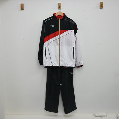 【中古】東京都 北区桜丘高等学校　テニス部ユニフォーム 男子制服 4点（  部活ユニフォーム 上下・部活ユニフォーム 下）sf002367
