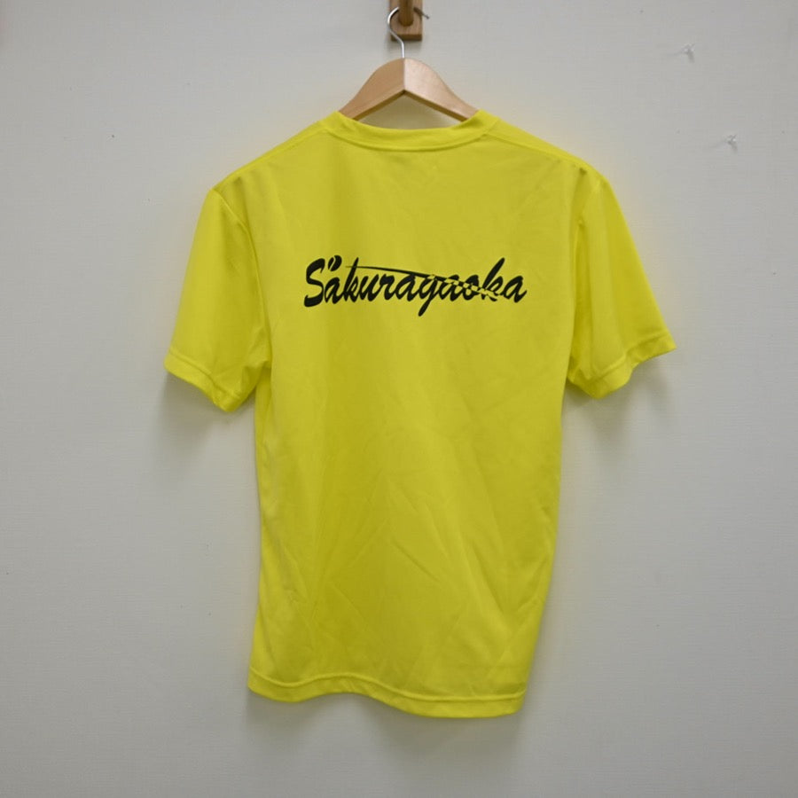 【中古】東京都 北区桜丘高等学校　テニス部　練習着 男子制服 2点（シャツ）sf002369