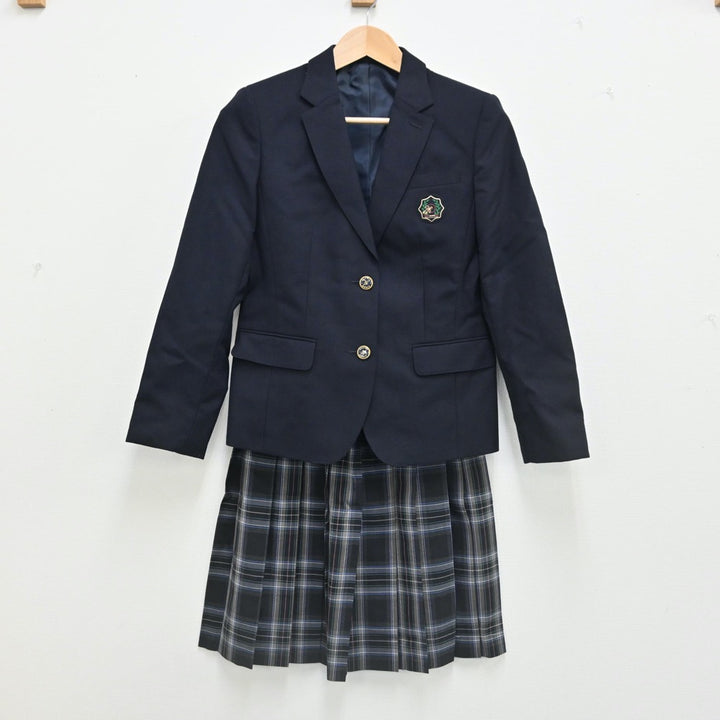 【中古制服】大阪府 浪速高等学校 女子制服 4点（ブレザー・ニット・スカート）sf002399【リサイクル学生服】 | 中古制服通販パレイド