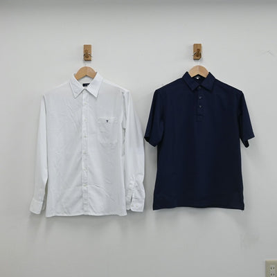 【中古】北海道 東海大学付属札幌高等学校 男子制服 5点（ブレザー・シャツ・シャツ・ズボン）sf002461