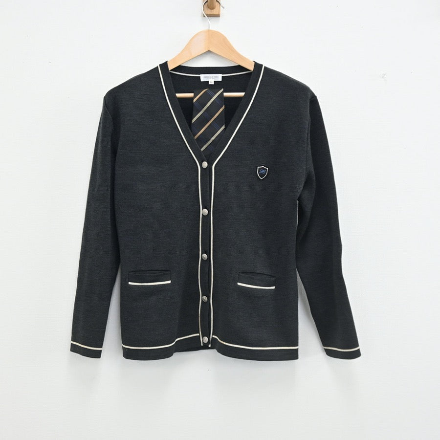 【中古】東京都 八王子学園八王子高等学校 女子制服 2点（ニット）sf002467