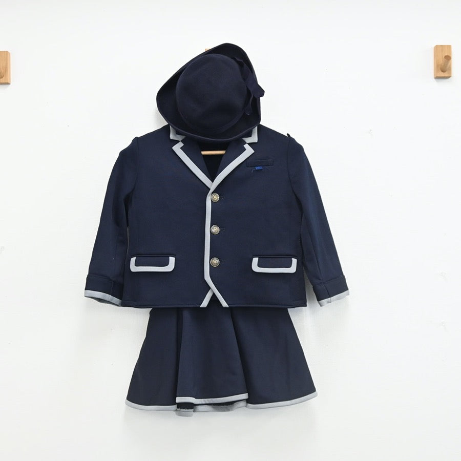【中古】幼稚園制服 めぐみ幼稚園 5点 sf002468
