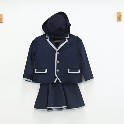 【中古】幼稚園制服 めぐみ幼稚園 5点 sf002468
