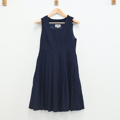 【中古】福岡県 粕屋町立粕屋東中学校 女子制服 1点（ジャンパースカート）sf002472