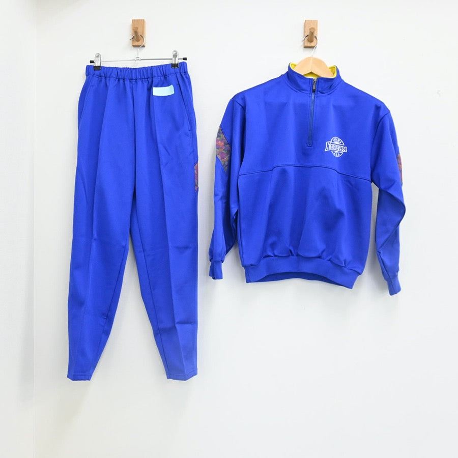 【中古】富山県 富山市立呉羽中学校 女子制服 2点（ジャージ 上・ジャージ 下）sf002503